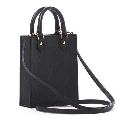 Louis Vuitton Empreinte Monogram Giant Petit Sac Plat Black 3 of 9
