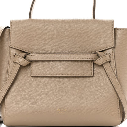 Celine Grained Calfskin Nano Belt Bag Light Taupe 8 of 12