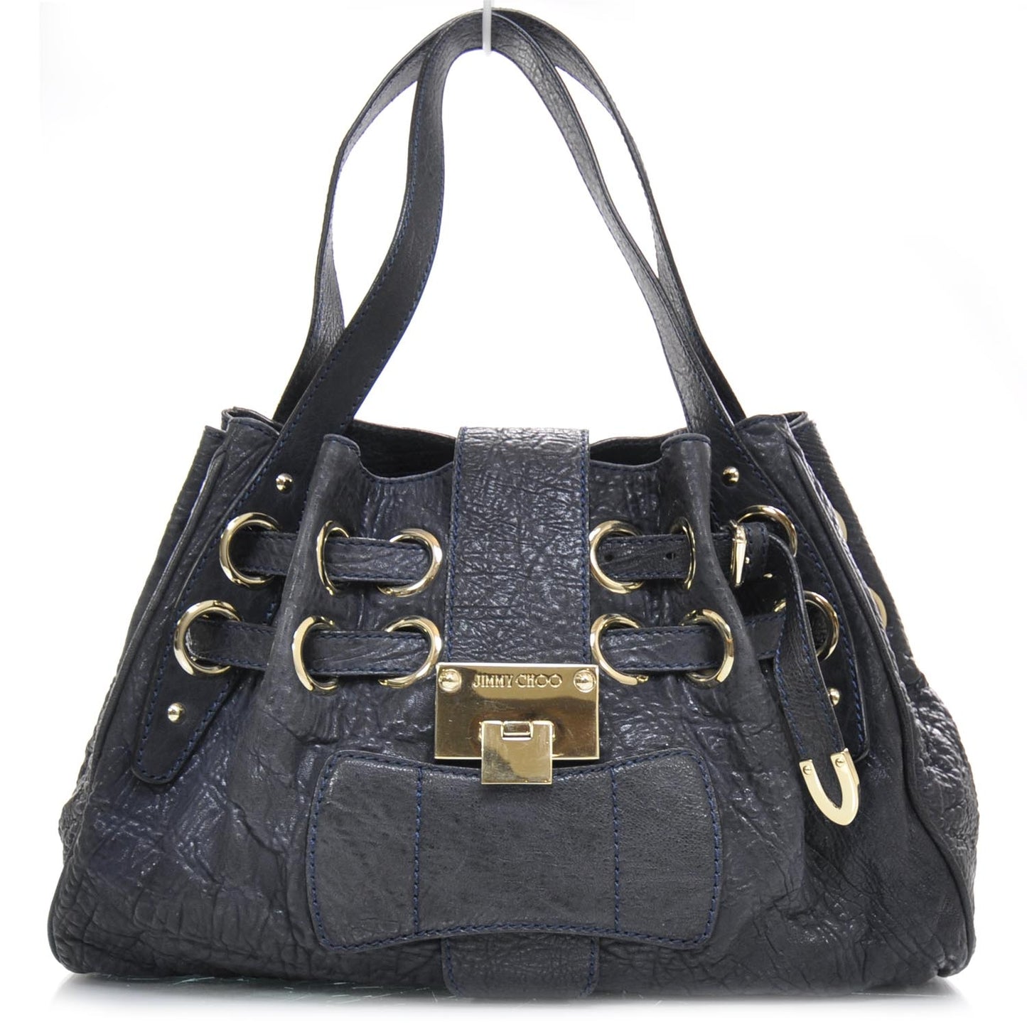 Drummed Leather Riki Blue