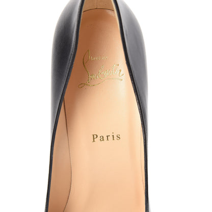 Christian Louboutin Shiny Nappa Pigalle 100 Pumps 39 Black 7 of 10