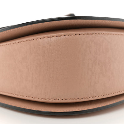 Gucci Shangai Calfskin Small Classic Bamboo Top Handle Bag Pink Apricot 9 of 14