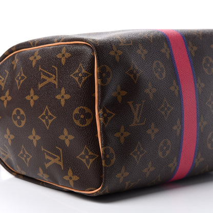 Louis Vuitton Monogram My LV Heritage Speedy 25 Fuchsia Violet 6 of 10