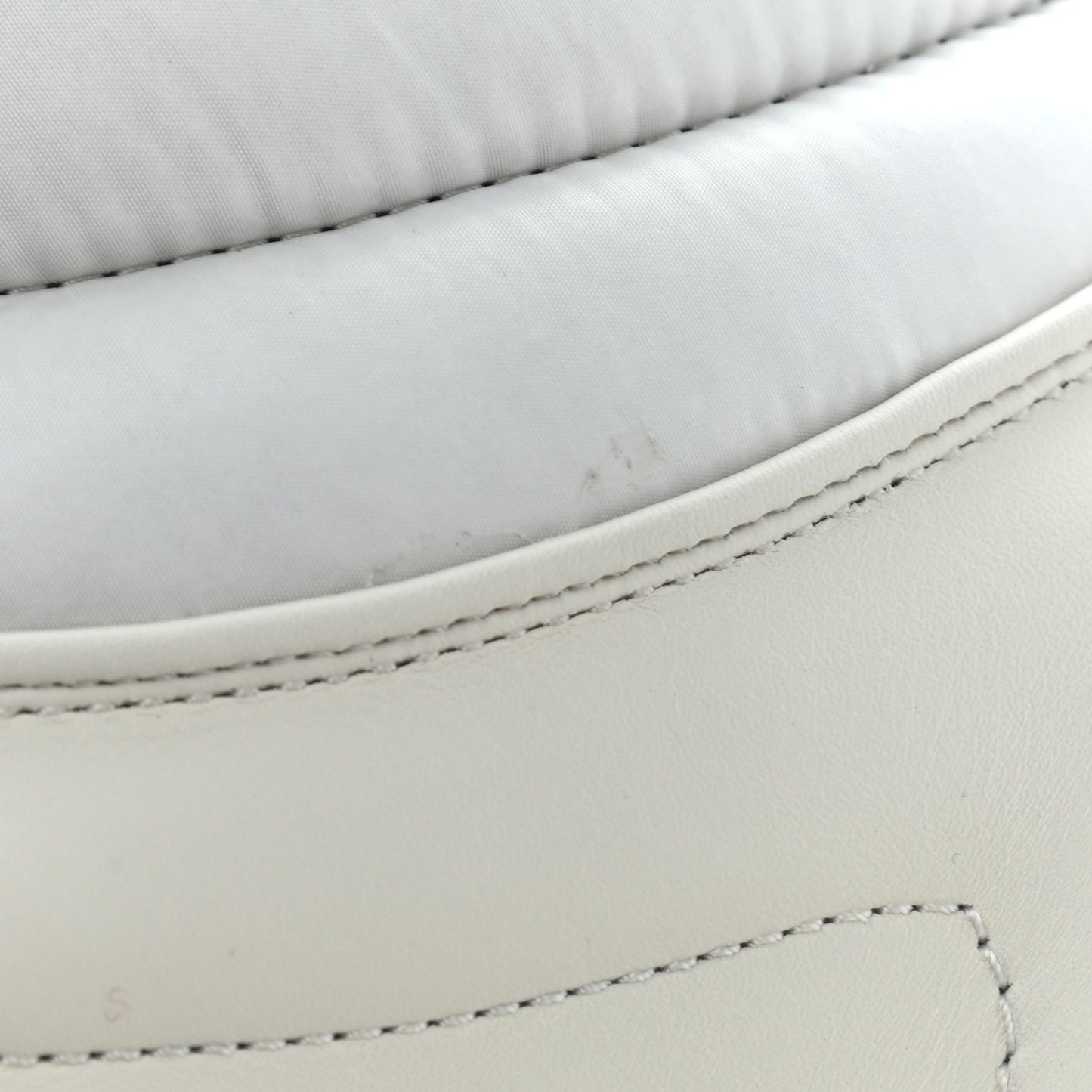 Calfskin Gucci Band Mens Ace High Top Sneakers 11 Mystic White