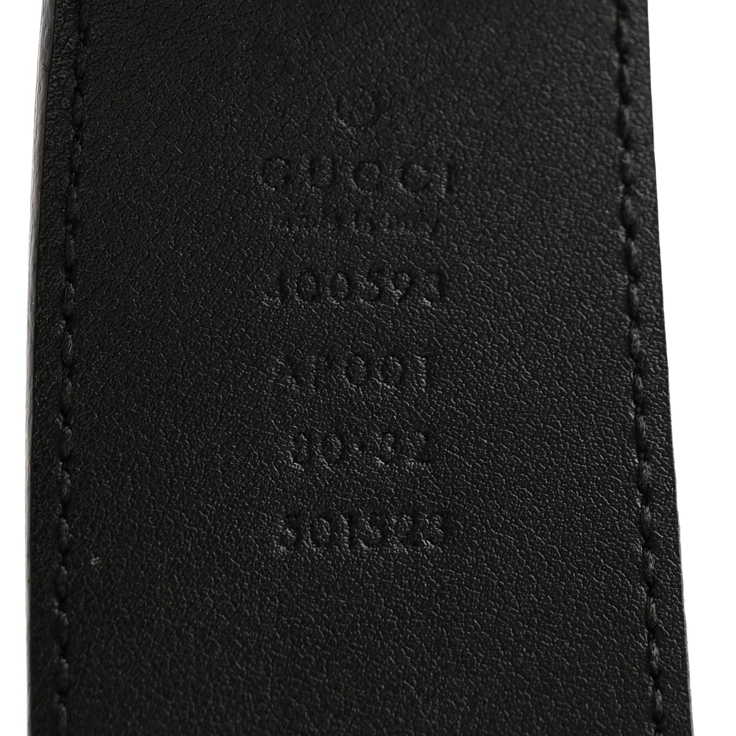 Gucci Calfskin Double G 40mm Belt 80 32 Black 5 of 8