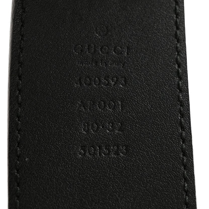 Gucci Calfskin Double G 40mm Belt 80 32 Black 5 of 8