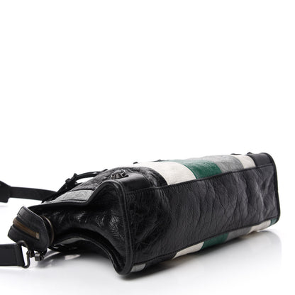Balenciaga Agneau Arena Multicolore Classic Hardware S City Green Grey Black 5 of 11