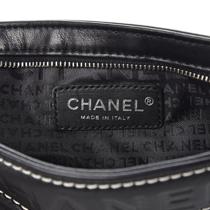 Chanel Lambskin Lax Pochette Black 6 of 7