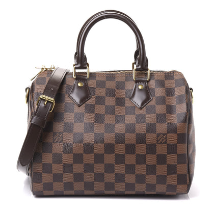 Louis Vuitton Damier Ebene Speedy Bandouliere 25 1 of 10