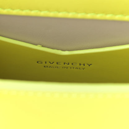 Givenchy Box Calfskin Mini 4G Vertical Bag Fluo Yellow 6 of 13
