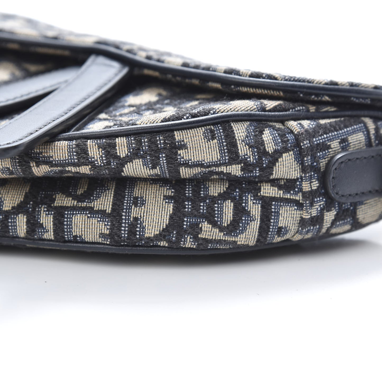 Oblique Mini Saddle Bag Blue