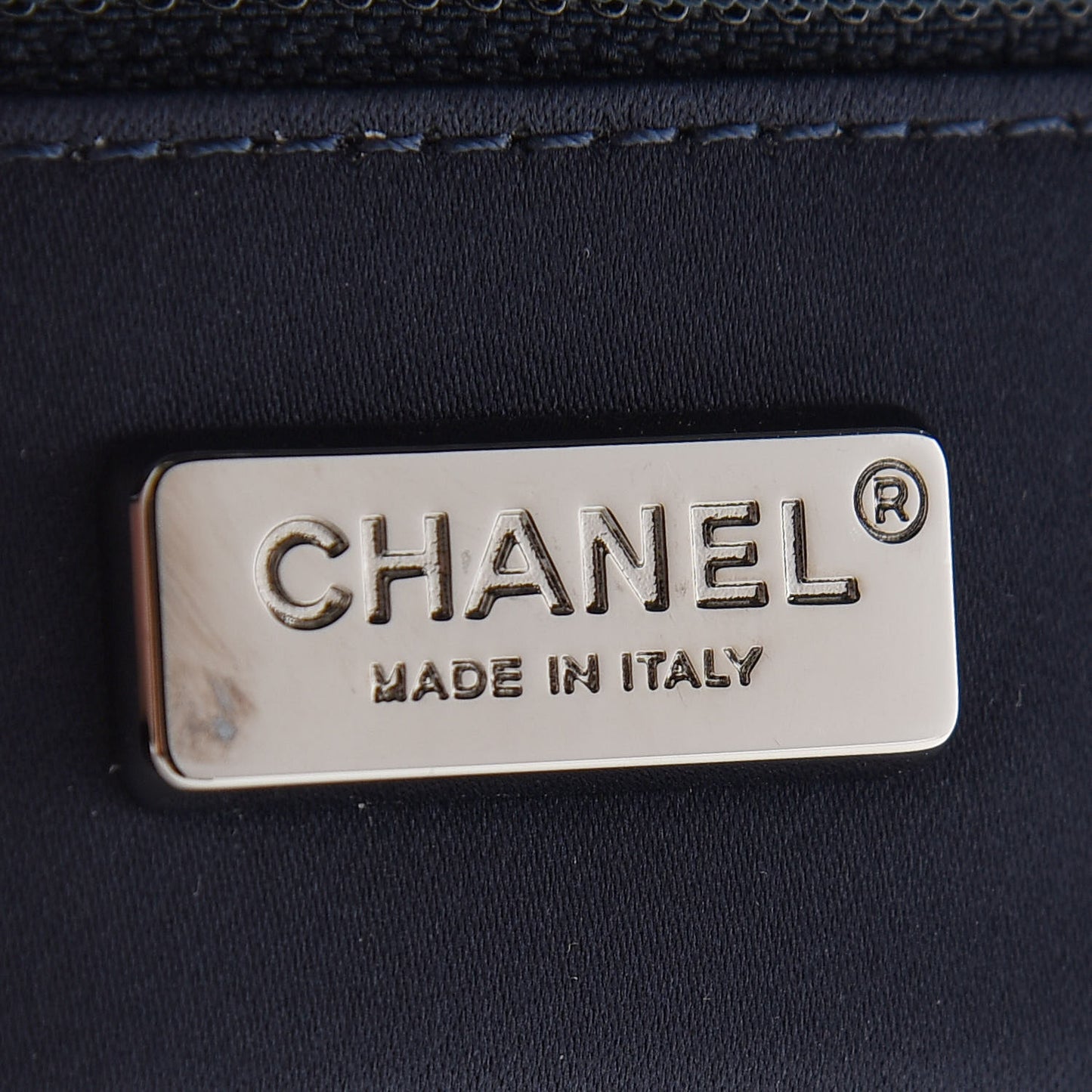Sequin Small Single Flap Bronze Black
