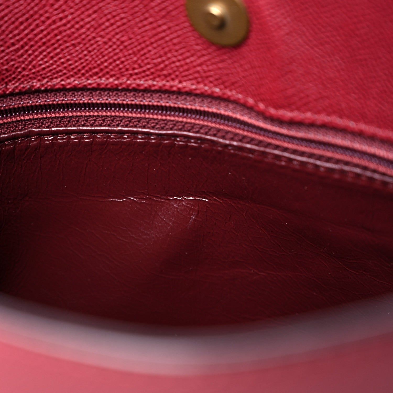 Chanel Caviar Shoulder Bag Burgundy 11 of 21