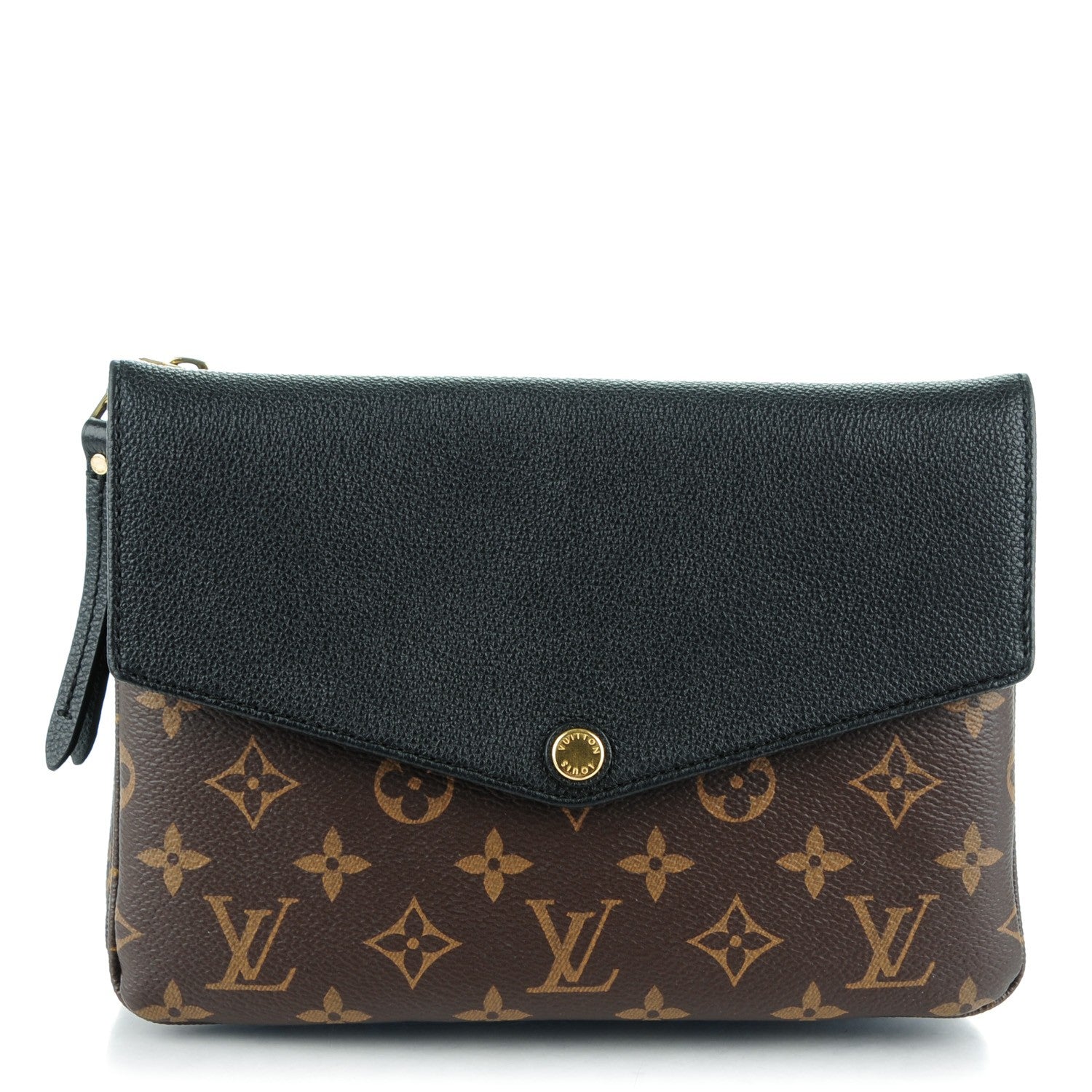 Louis Vuitton Monogram Twice Pochette Black 1 of 8