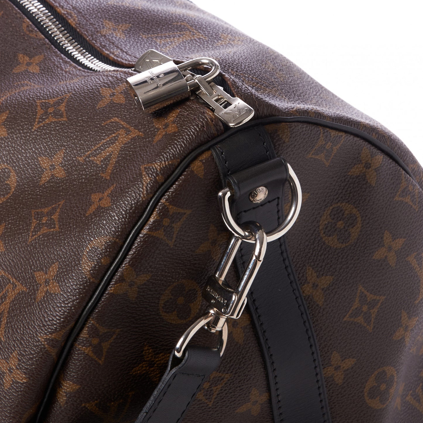 Monogram Macassar Keepall Bandouliere 55