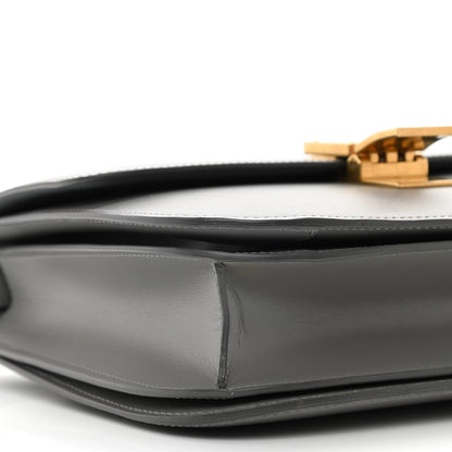 Celine Box Calfskin Medium Classic Box Flap Bag Zinc 9 of 10