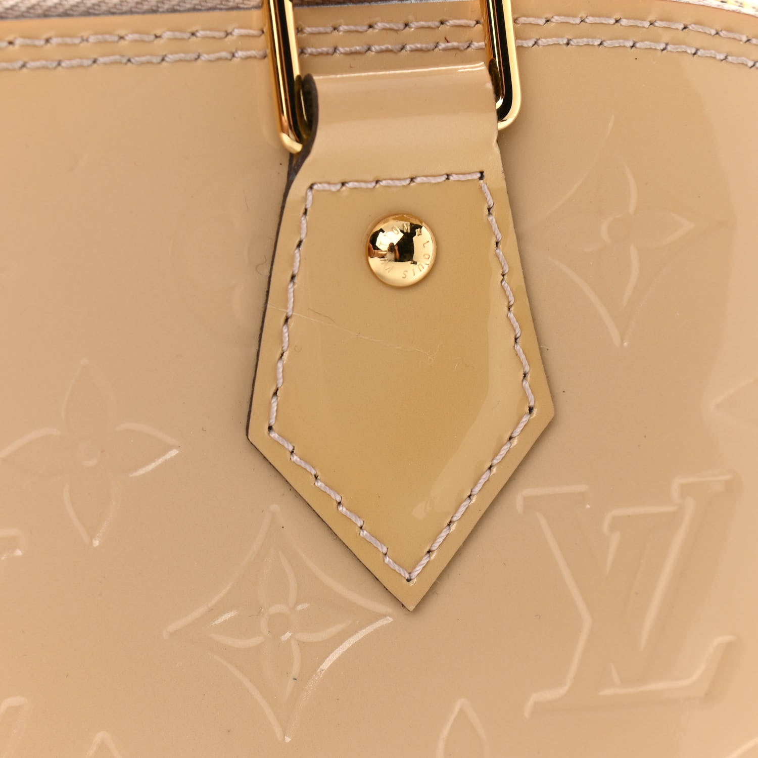 Louis Vuitton Vernis Alma PM Dune 14 of 16