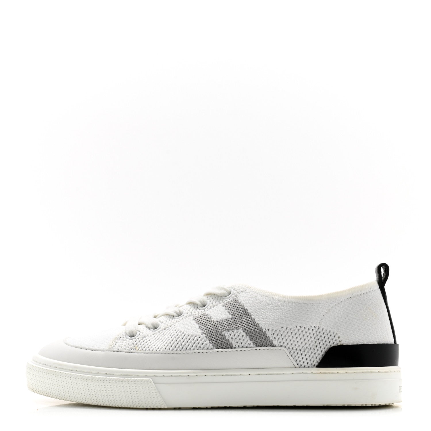 Hermes Calfskin Deep Sneakers 38 White Multicolor 1 of 12