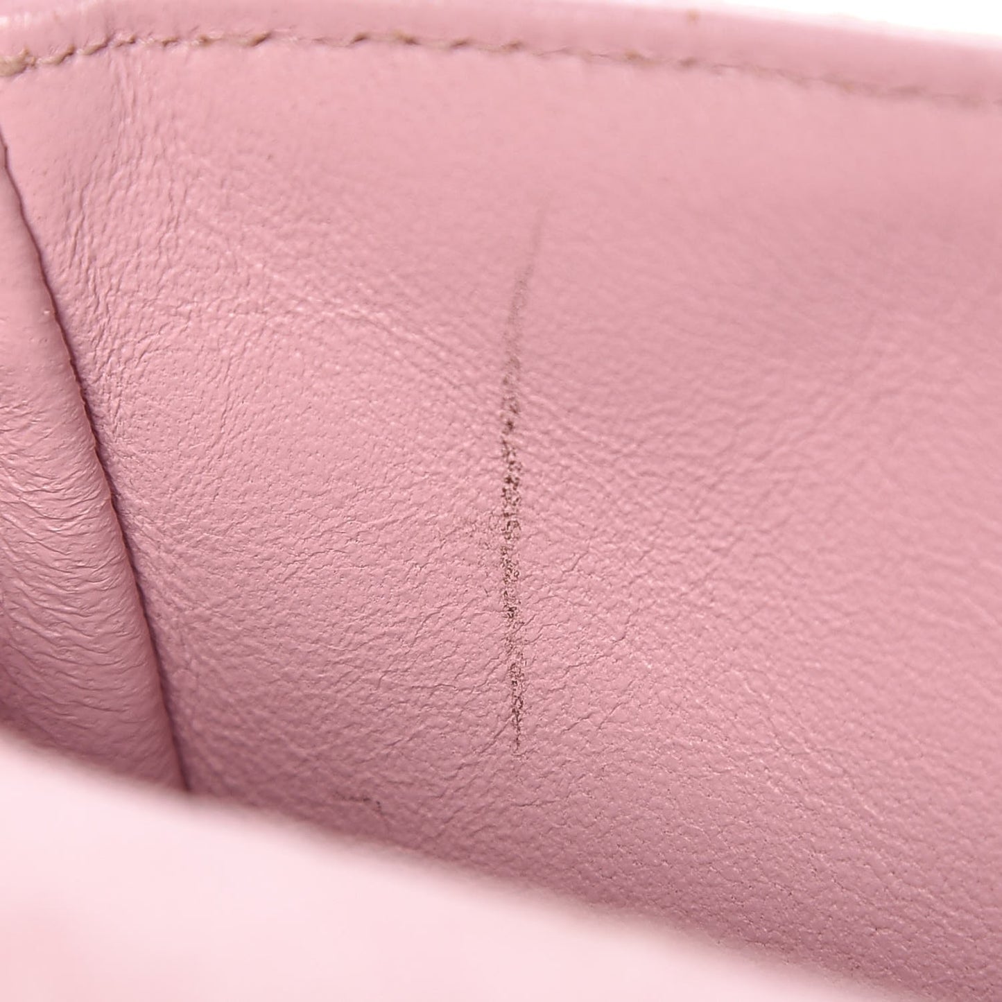 Suede Quilted Mini Flap Pink