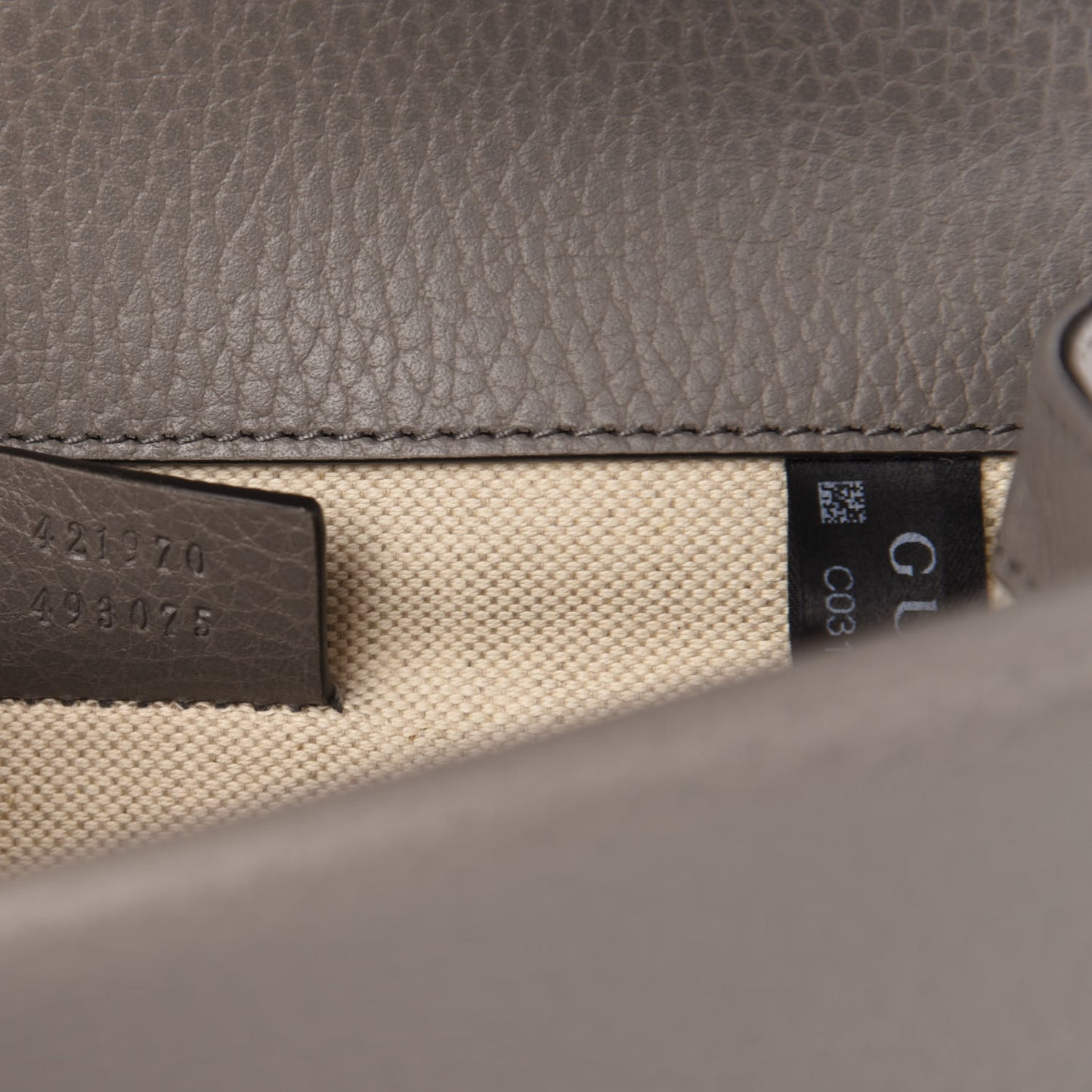 Calfskin Mini Dionysus Shoulder Bag Dusty Grey