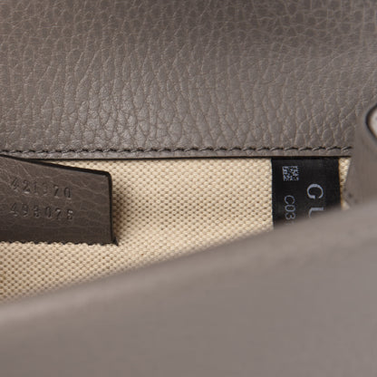 Gucci Calfskin Mini Dionysus Shoulder Bag Dusty Grey 7 of 11