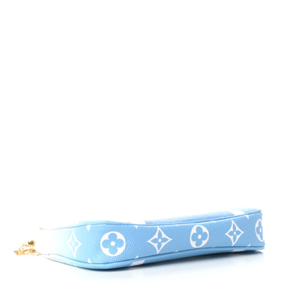 Louis Vuitton Monogram Giant By The Pool Multi Pochette Accessories Mini Pochette Blue 4 of 9