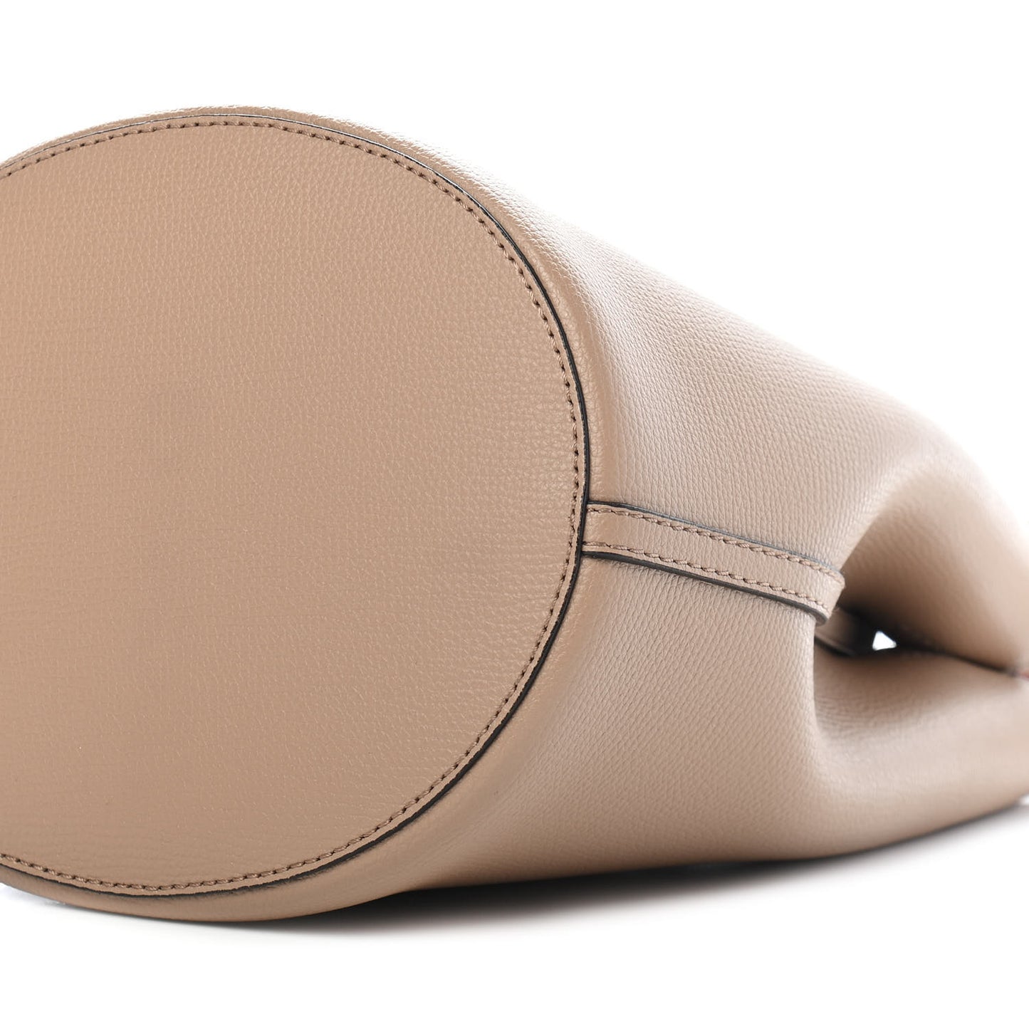 Calfskin Small Lorne Bucket Crossbody Natural