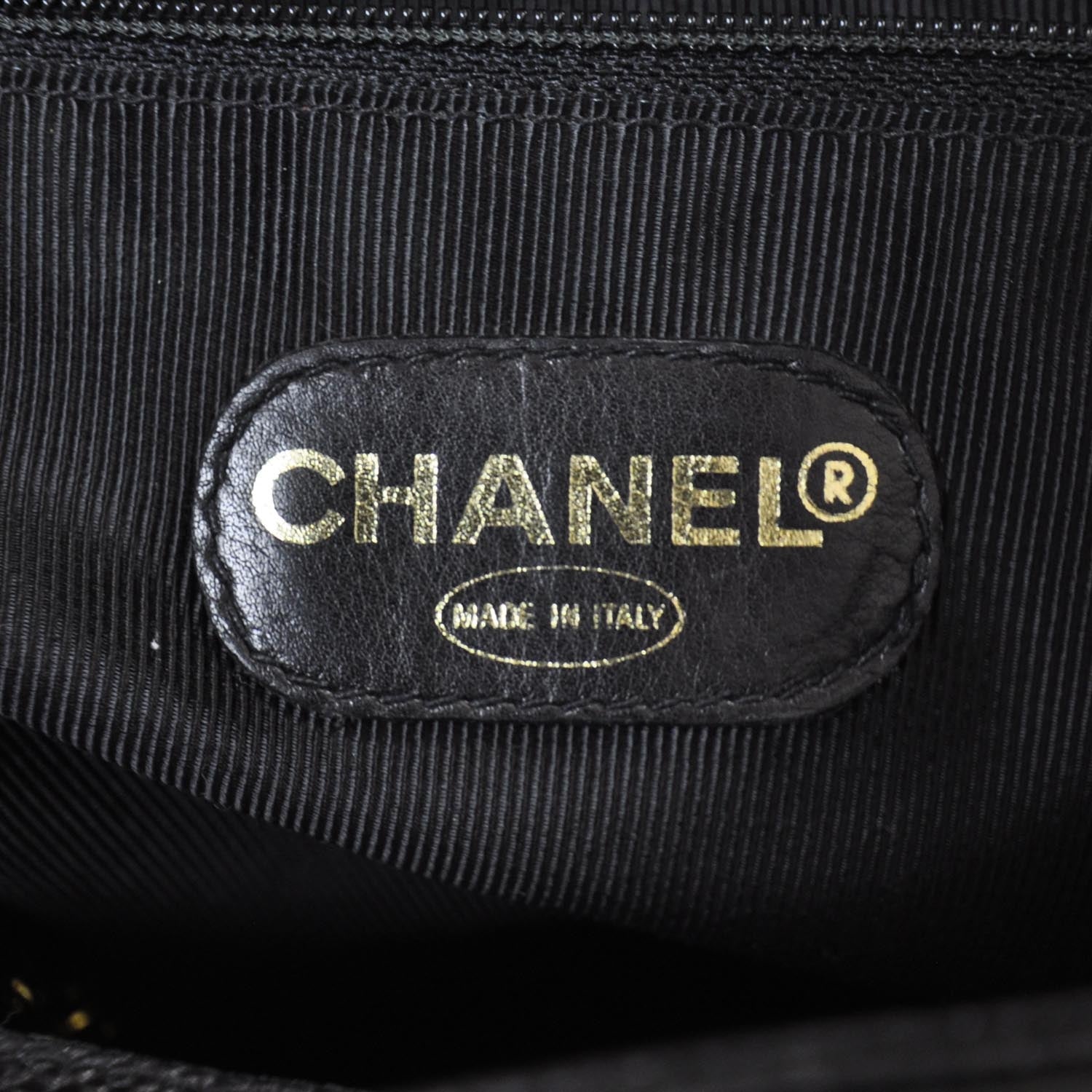 Chanel Caviar Shoulder Bag Black GHW 8 of 10
