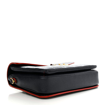 Louis Vuitton Empreinte Pochette Metis Marine Rouge 4 of 12