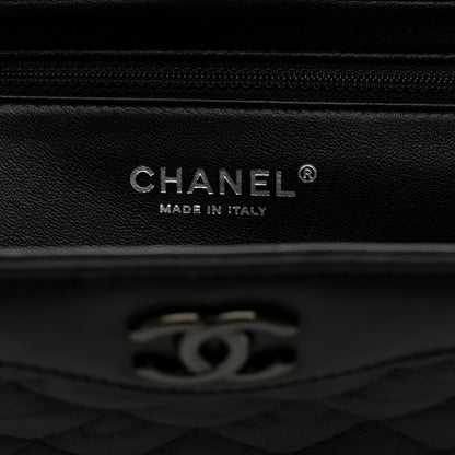 Chanel Crumpled Calfskin Quilted Clutch So Black 6 of 7