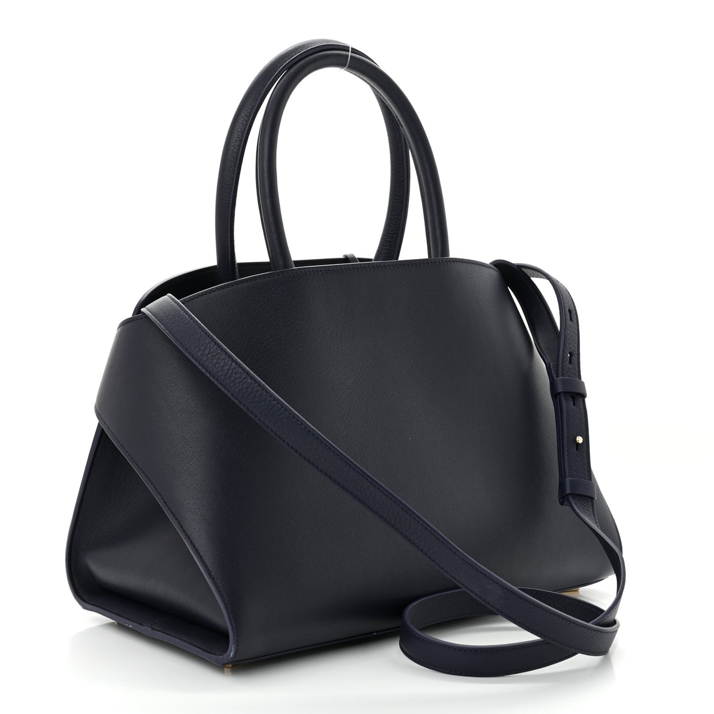 Calfskin Small Hug Bag Midnight