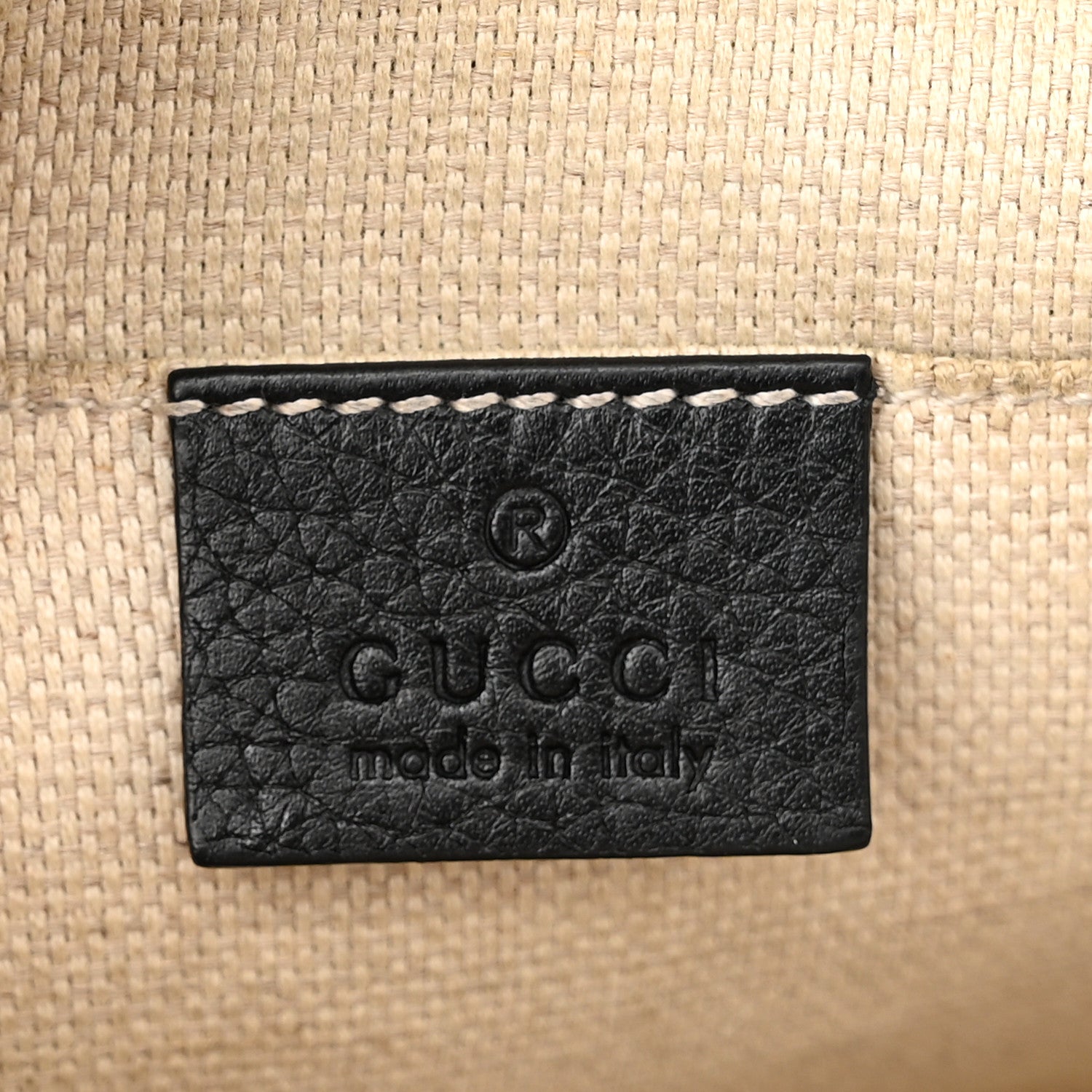 Gucci Pebbled Calfskin Small Soho Disco Bag Black 6 of 13