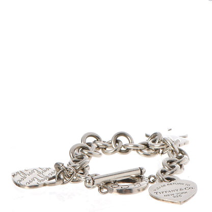 Tiffany Sterling Silver Charm Bracelet 3 of 7