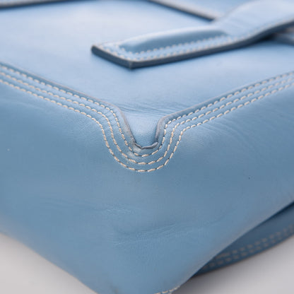 3.1 Phillip Lim 3.1 Smooth Calfskin Mini Pashli Satchel Powder Blue 17 of 21