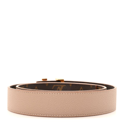 Louis Vuitton Calfskin Monogram 30mm LV Initiales Reversible Belt 80 32 Arizona 3 of 5