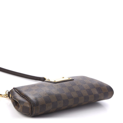 Louis Vuitton Damier Ebene Eva Clutch 3 of 9