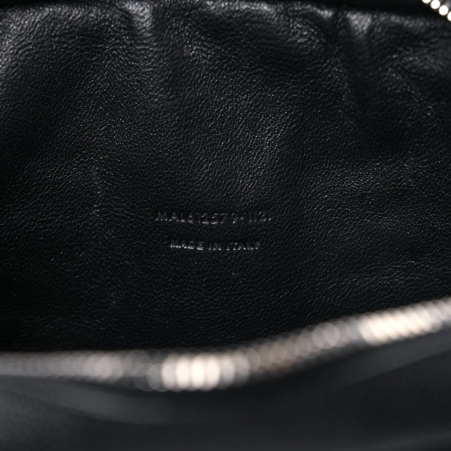 Grain De Poudre Matelasse Monogram Mini Lou Camera Bag Black