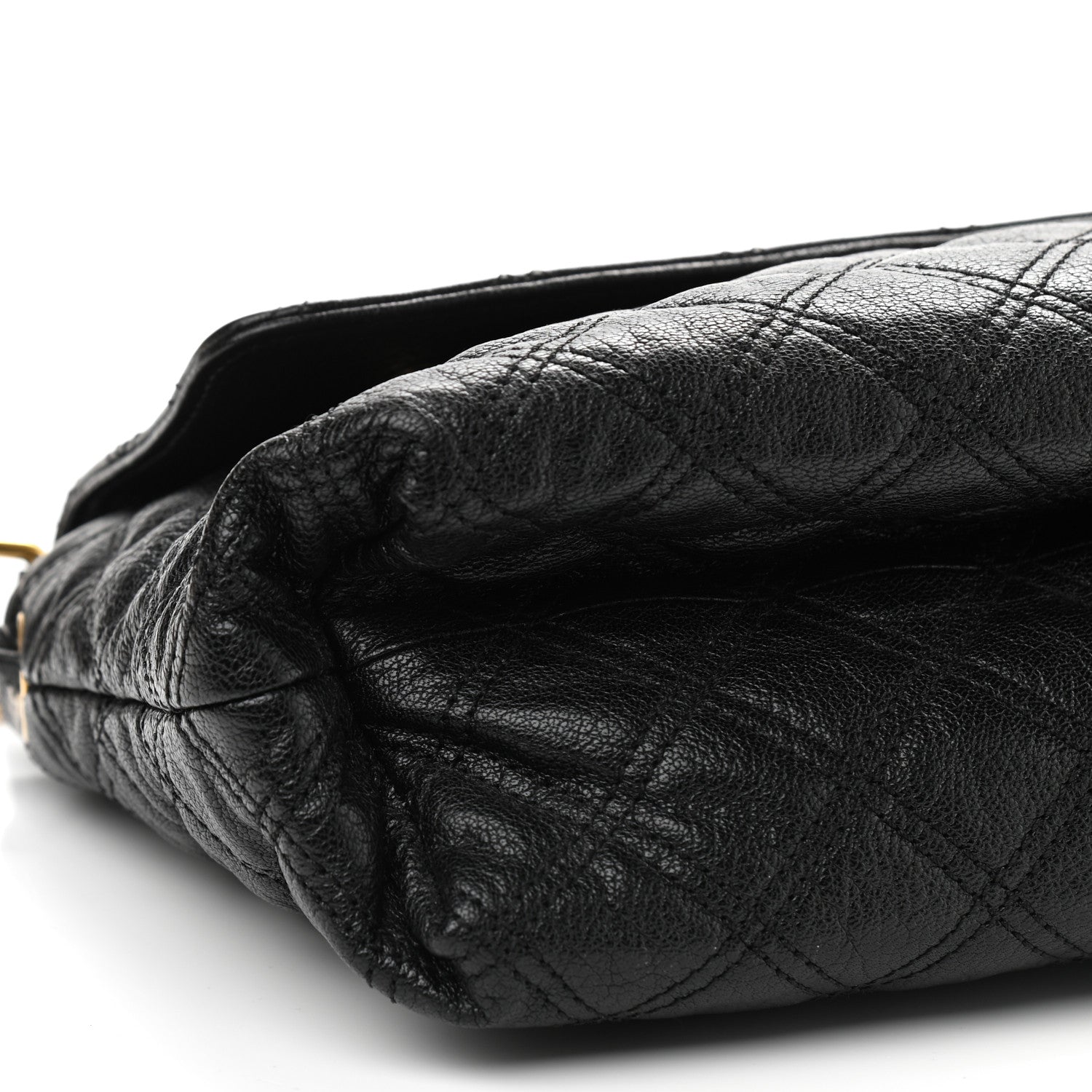 Marc Jacobs Lambskin Quilted The XL Single Flap Black 4 of 12