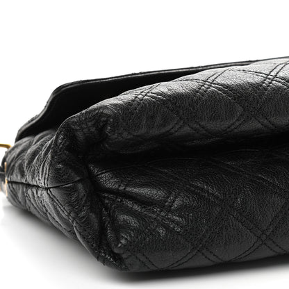 Marc Jacobs Lambskin Quilted The XL Single Flap Black 4 of 12