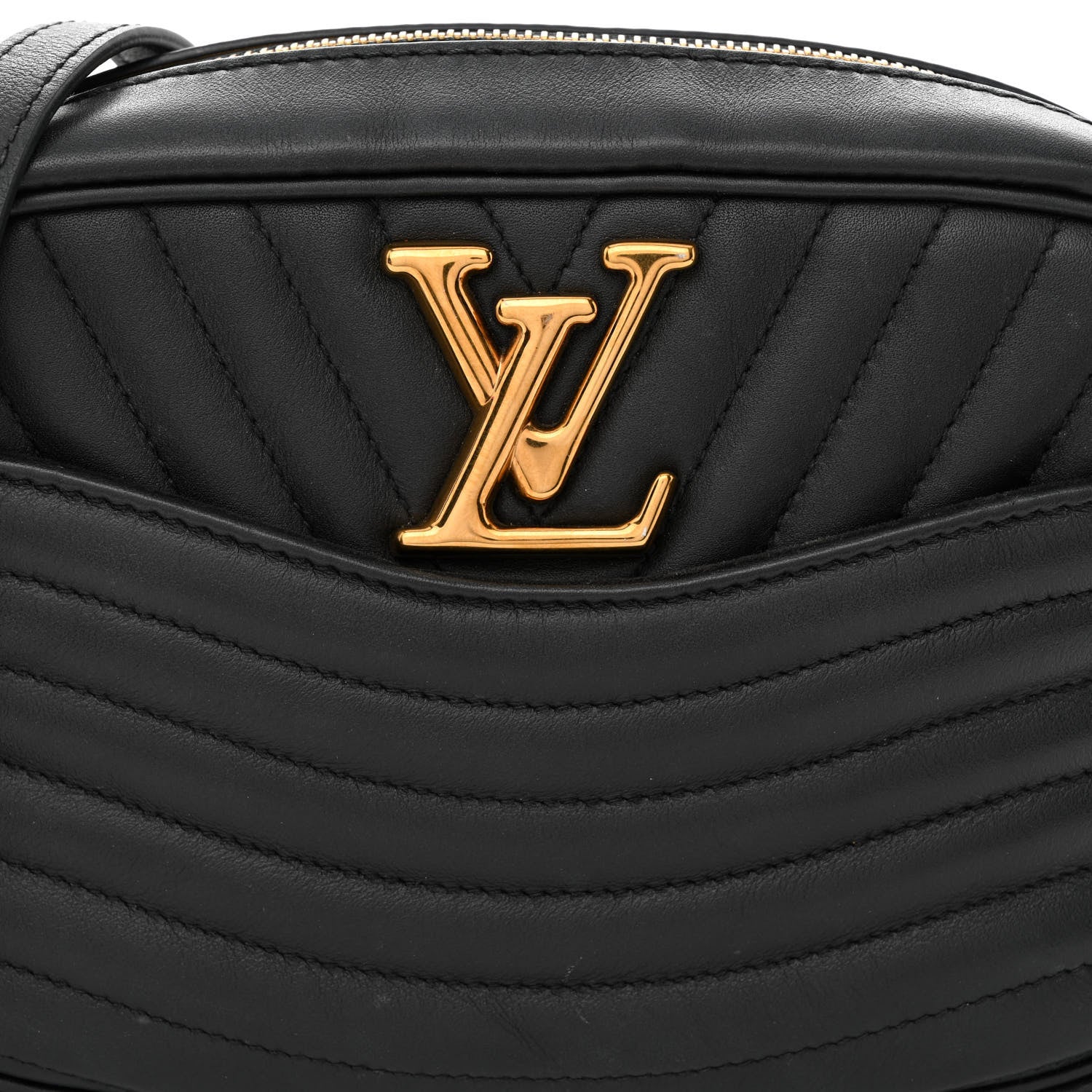 Louis Vuitton Calfskin New Wave Camera Bag Black 8 of 11