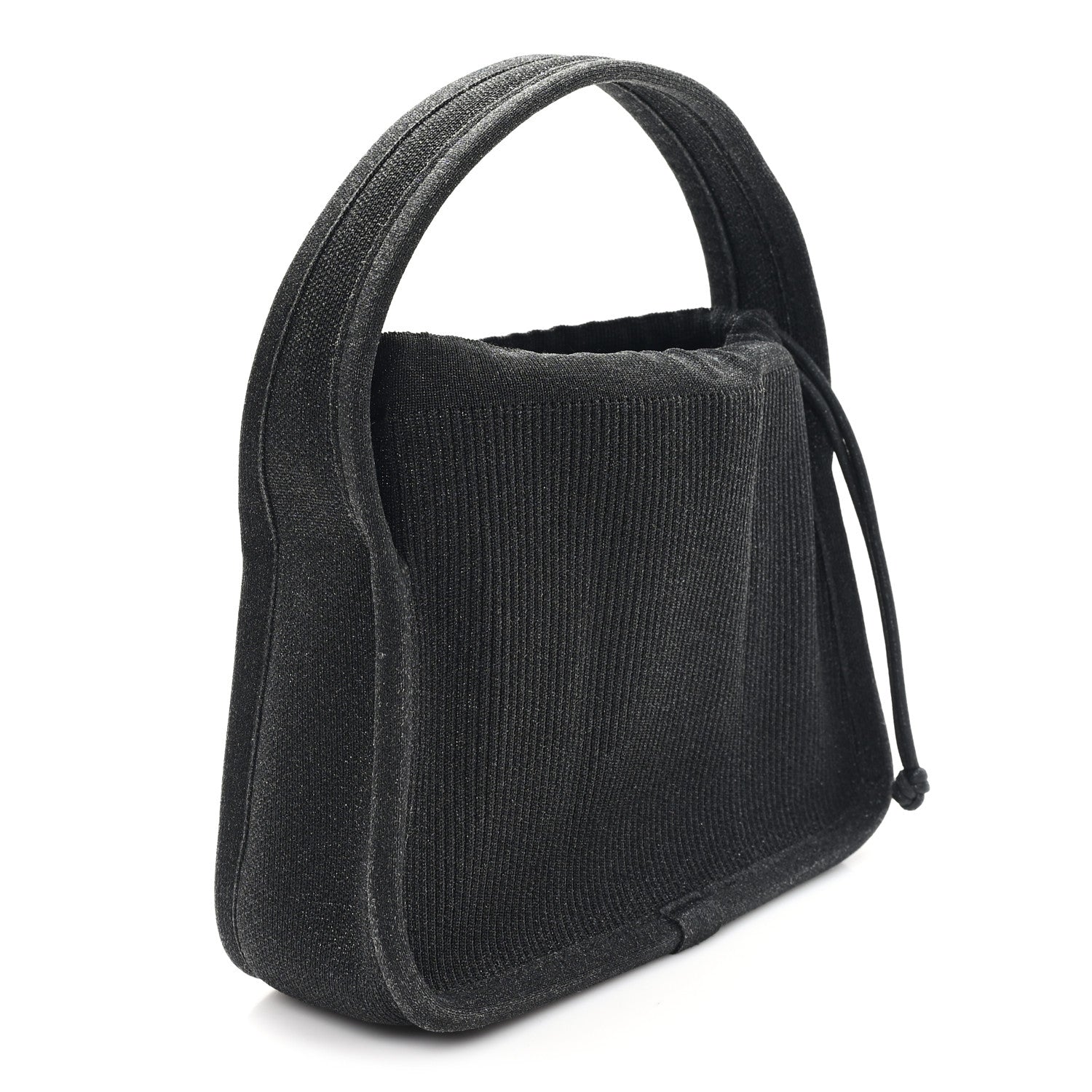 Alexander Wang Ribbed Knit Small Ryan Bag Black 1821626 – FASHIONPHILE