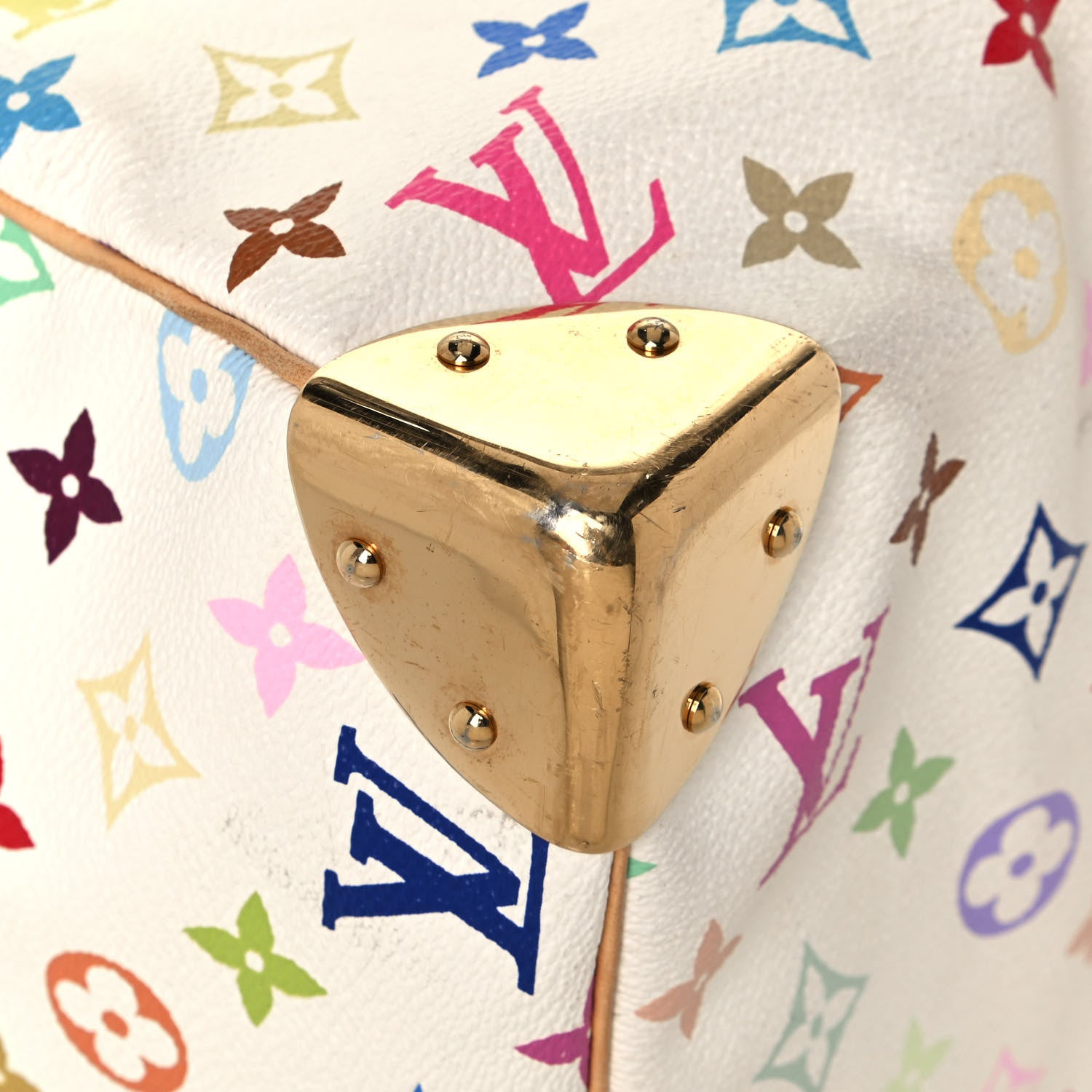 Louis Vuitton Monogram Multicolor Speedy 30 White 8 of 22