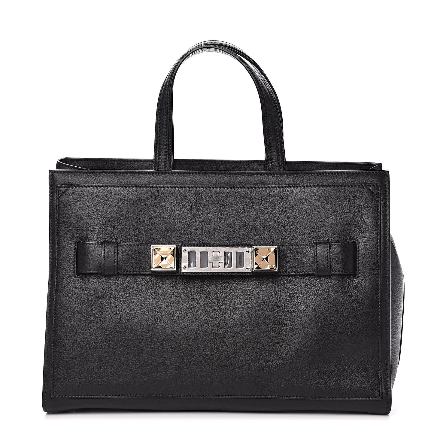 Calfskin Small PS11 Tote Black