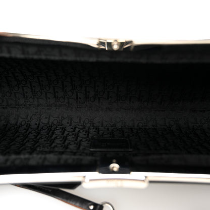 Christian Dior Glazed Calfskin Bondage Clutch Black 5 of 10
