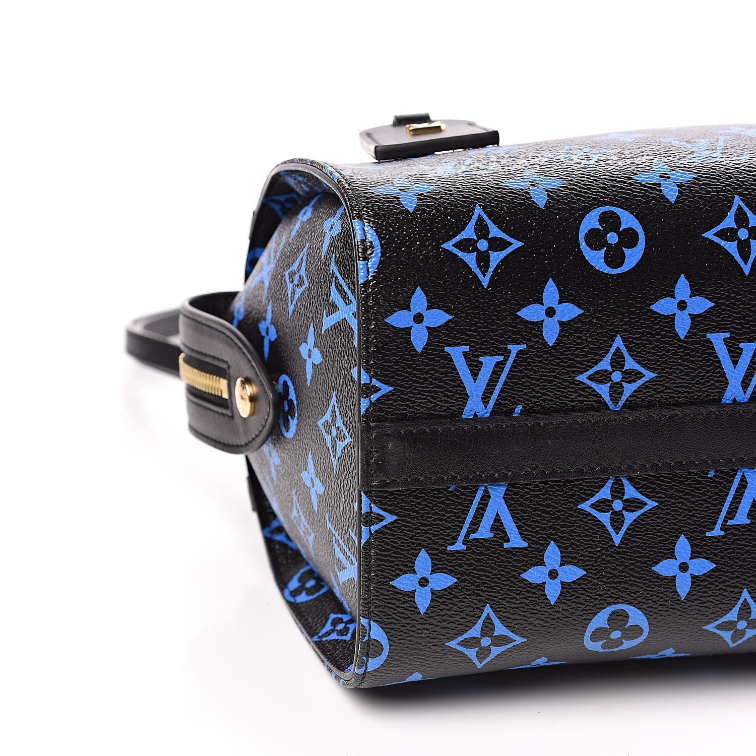 Louis Vuitton Colored Monogram Speedy Amazon PM Blue Black 7 of 9