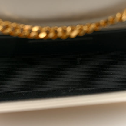 Saint Laurent Grain De Poudre Small Monogram Kate Satchel Crema Soft 5 of 9