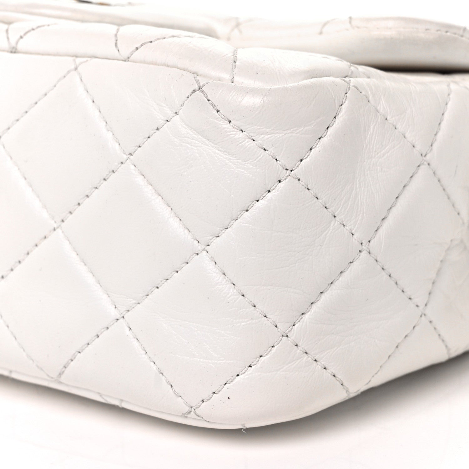 Chanel Lambskin Quilted Mini Pearl Crush Flap White 9 of 10