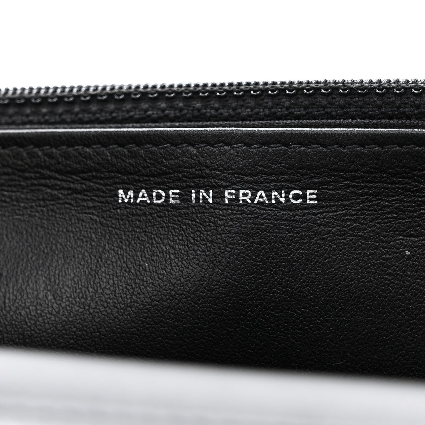 Caviar Quilted Boy Wallet On Chain WOC Black