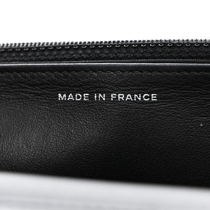 Chanel Caviar Quilted Boy Wallet On Chain WOC Black 7 of 12