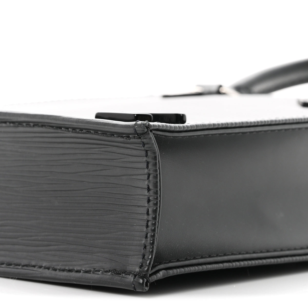 Epi Jacquard Petit Sac Plat Black