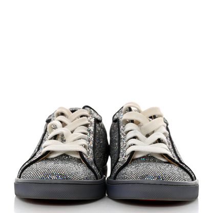 Christian Louboutin Seava Glitter Disco Ball Flat Sneakers 37 Multicolor 2 of 9